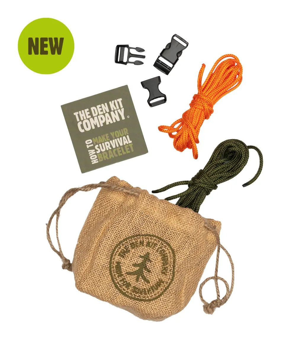 The Den Kit Company Survival Bracelet Kit
