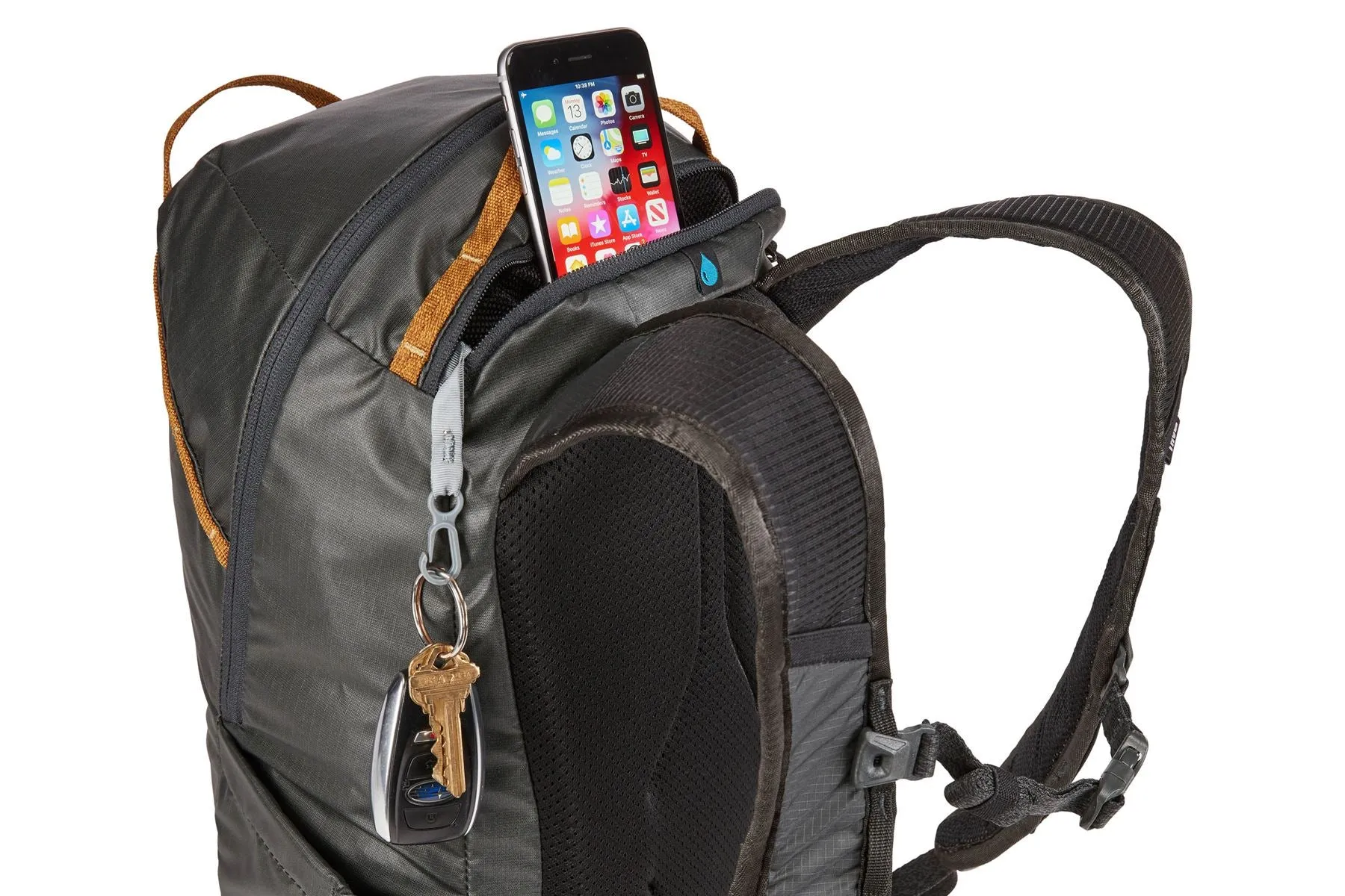Thule Stir 18L hiking rucksack wood thrush orange Hiking backpack