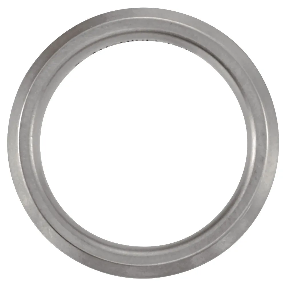 Titanium & 14k Yellow Gold Inlay 6mm Satin Finished Band Size 9.5