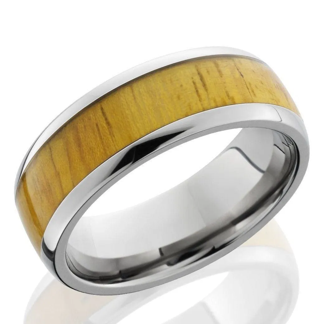 Titanium and Osage Orange Hardwood