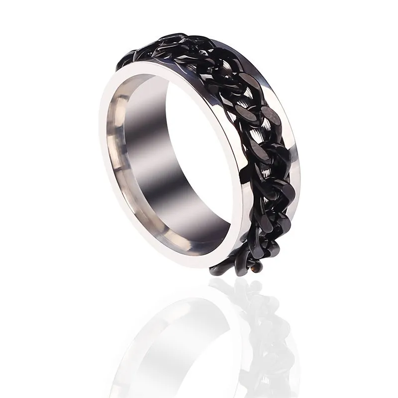 Titanium Steel Rotating Bottle Opening Ring