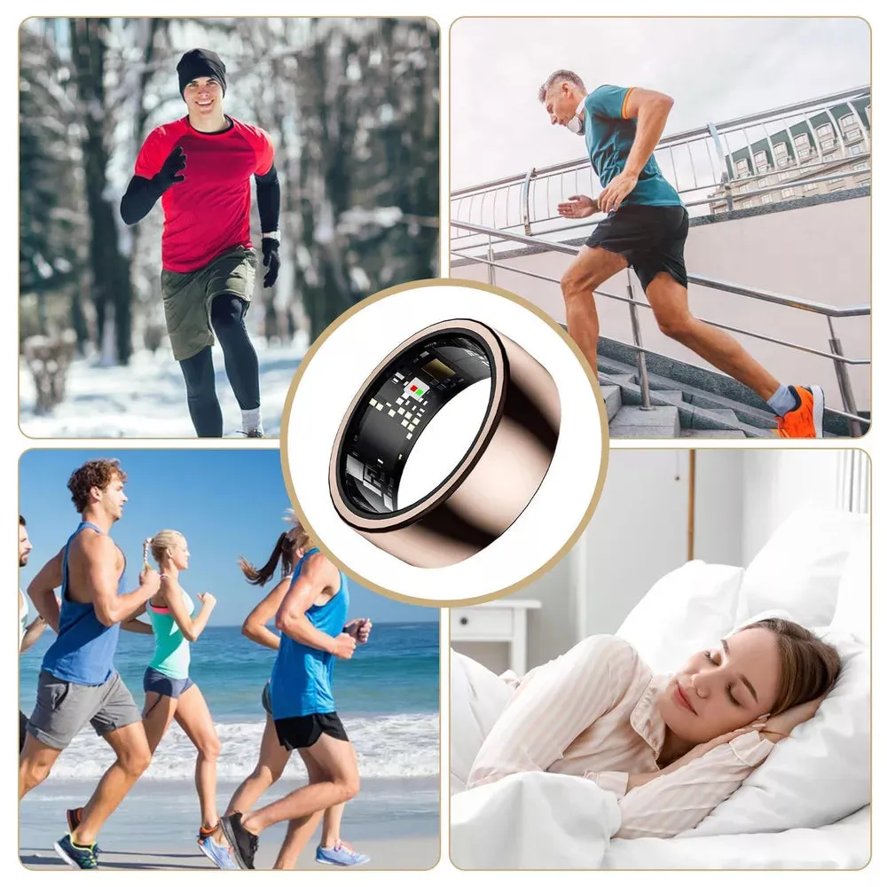 Titanium Steel Smart Ring - Health Rings for Women & Men