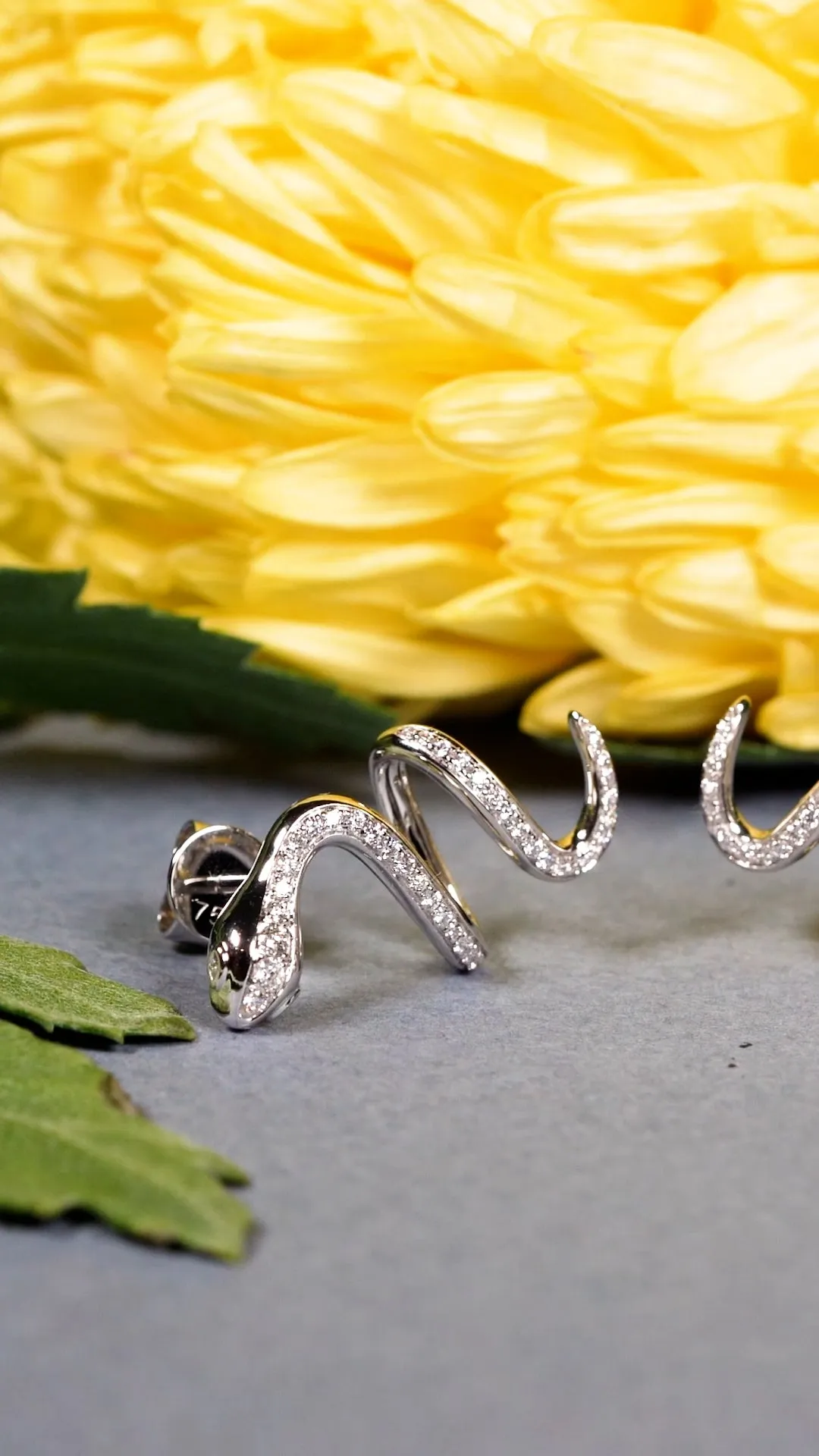 Twined Serpent Earrings