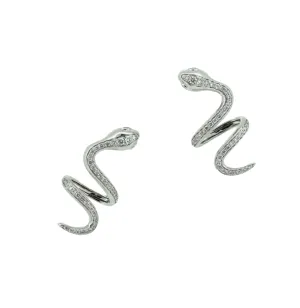 Twined Serpent Earrings