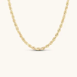 Twist Rope Chain Necklace