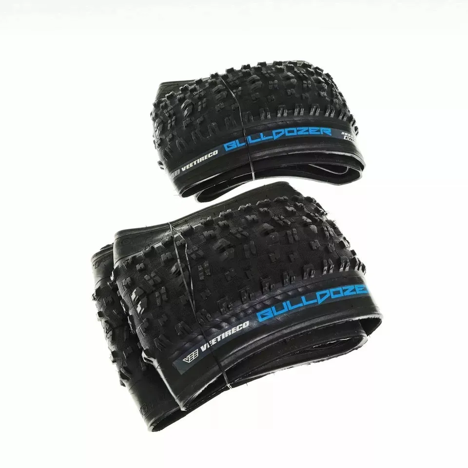 Vee Tire Bulldozer 26"X4.7 Tubeless Ready TLR Fat Bike E-Bike 1 or 2 Tires