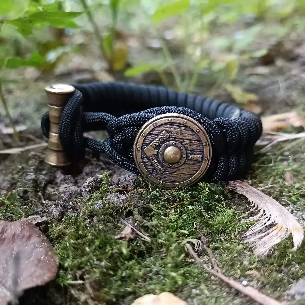 Viking warrior paracord bracelet
