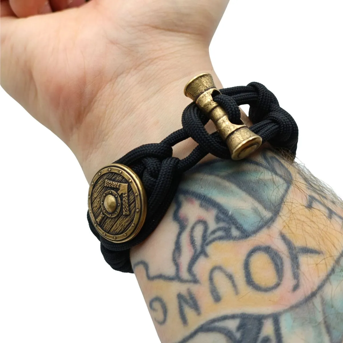 Viking warrior paracord bracelet