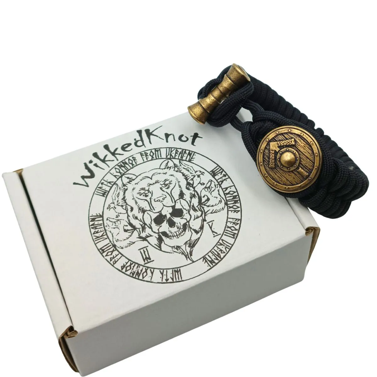 Viking warrior paracord bracelet