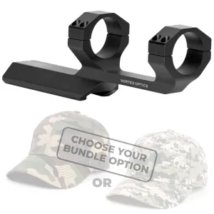 Vortex Optics CM-202 Cantilever Mount 30mm 2" Offset Rings