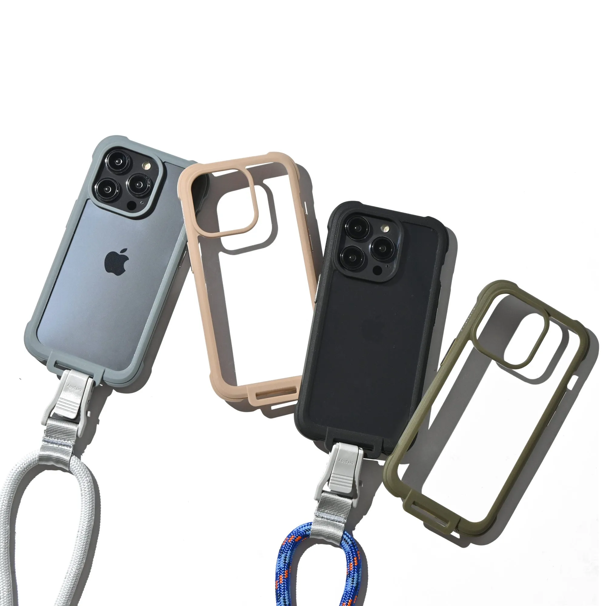 Wander Case 隨行殼 for iPhone 14 系列 卡其綠 (附贈貼紙）