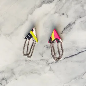 Way Up polymer clay earrings