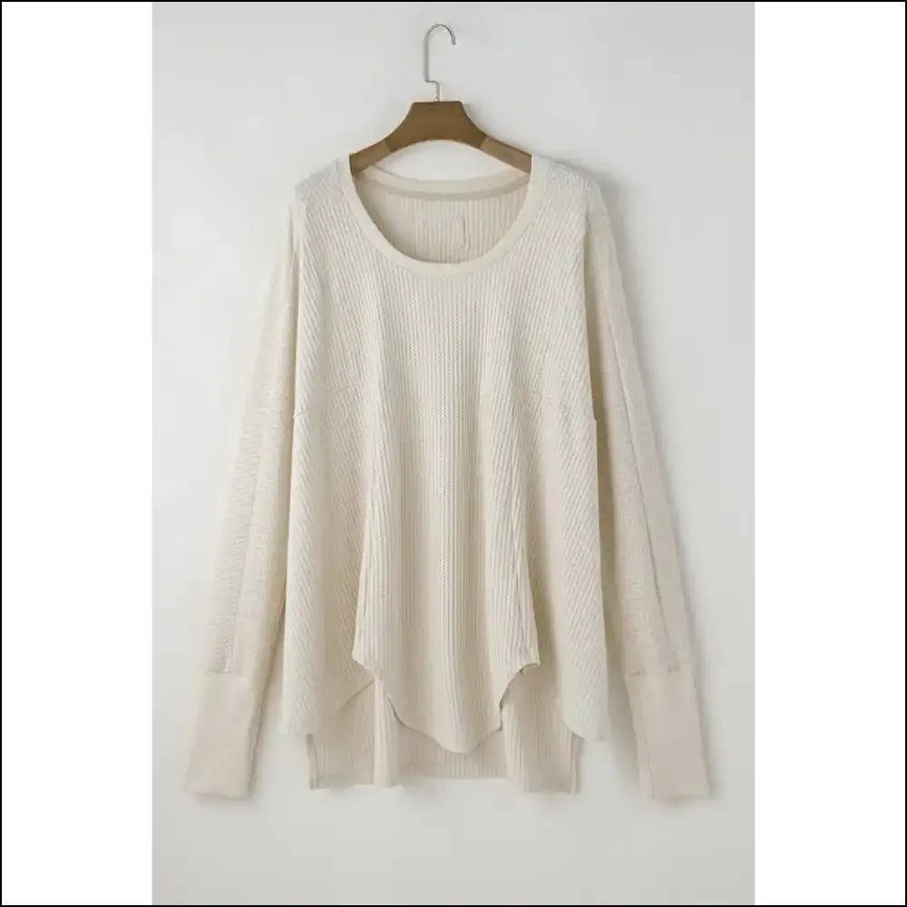 Wfle Knit Oversized Top: Basically a Cloud you can Wear  ?️