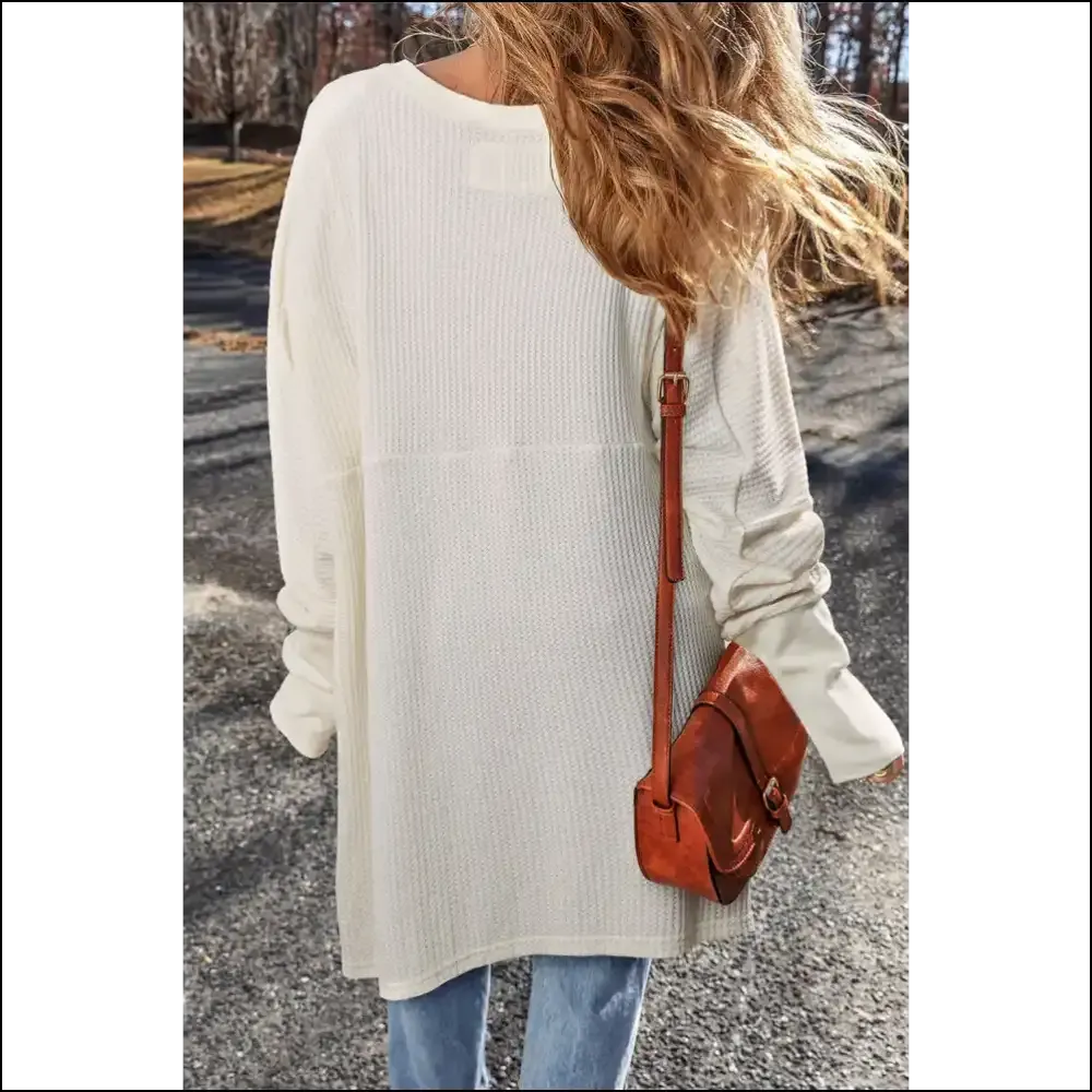 Wfle Knit Oversized Top: Basically a Cloud you can Wear  ?️