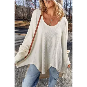 Wfle Knit Oversized Top: Basically a Cloud you can Wear  ?️