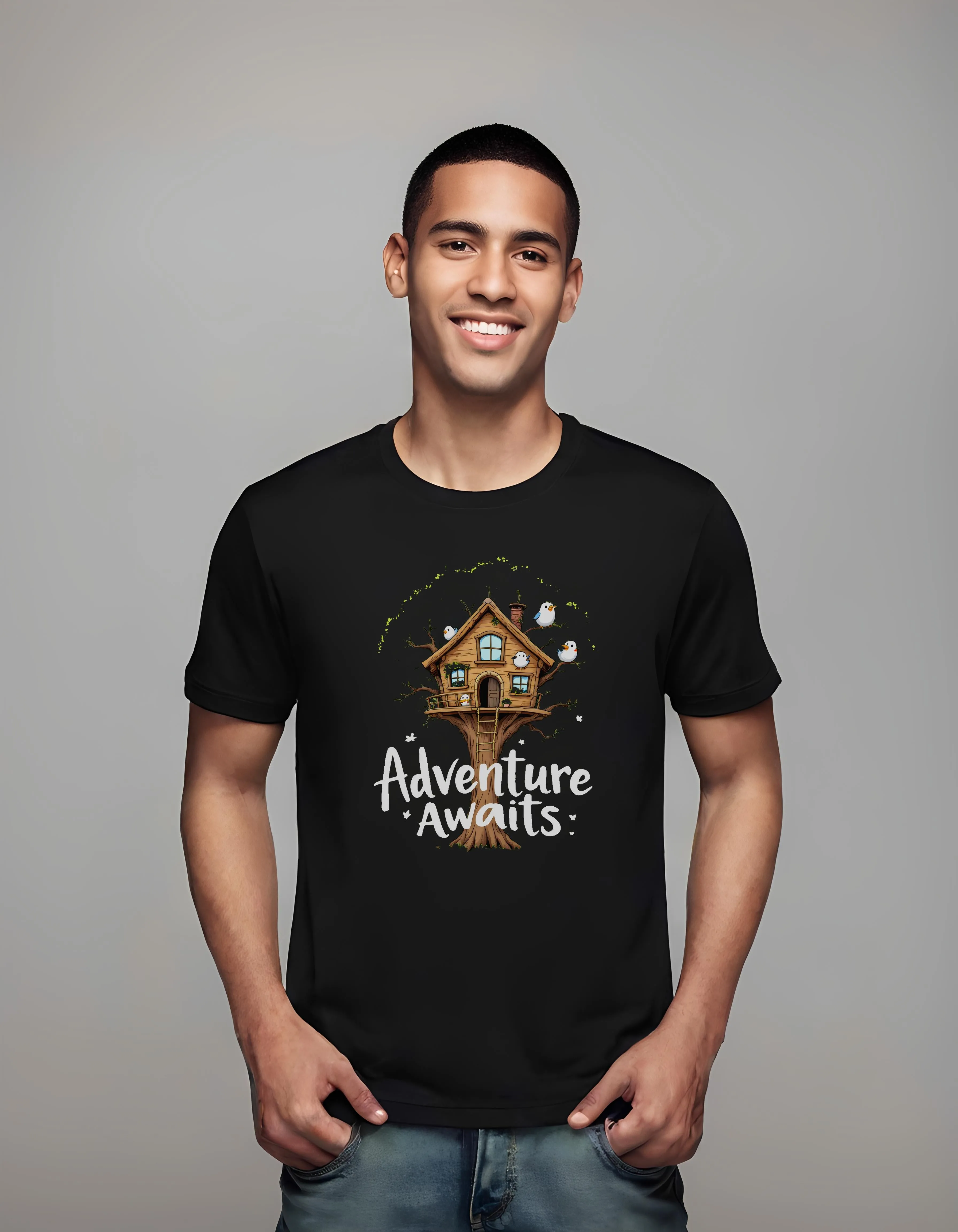 Whimsical Treehouse Adventure Design | Classic T-Shirt (Unisex)