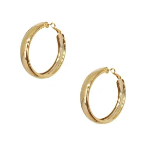 Wide Hoop Earrings