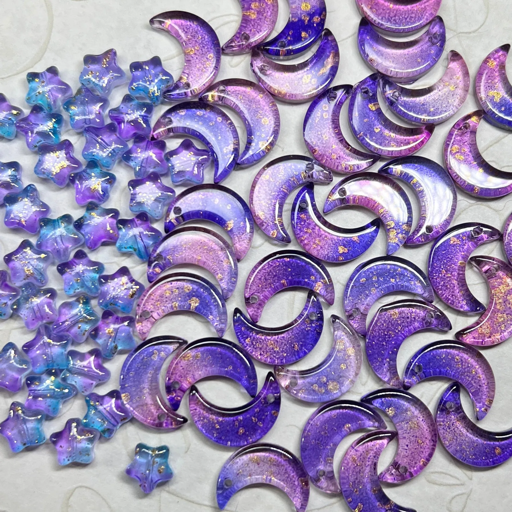 Wishes & Prophecies - Choose-Your-Own-Adventure Moon & Star Earrings