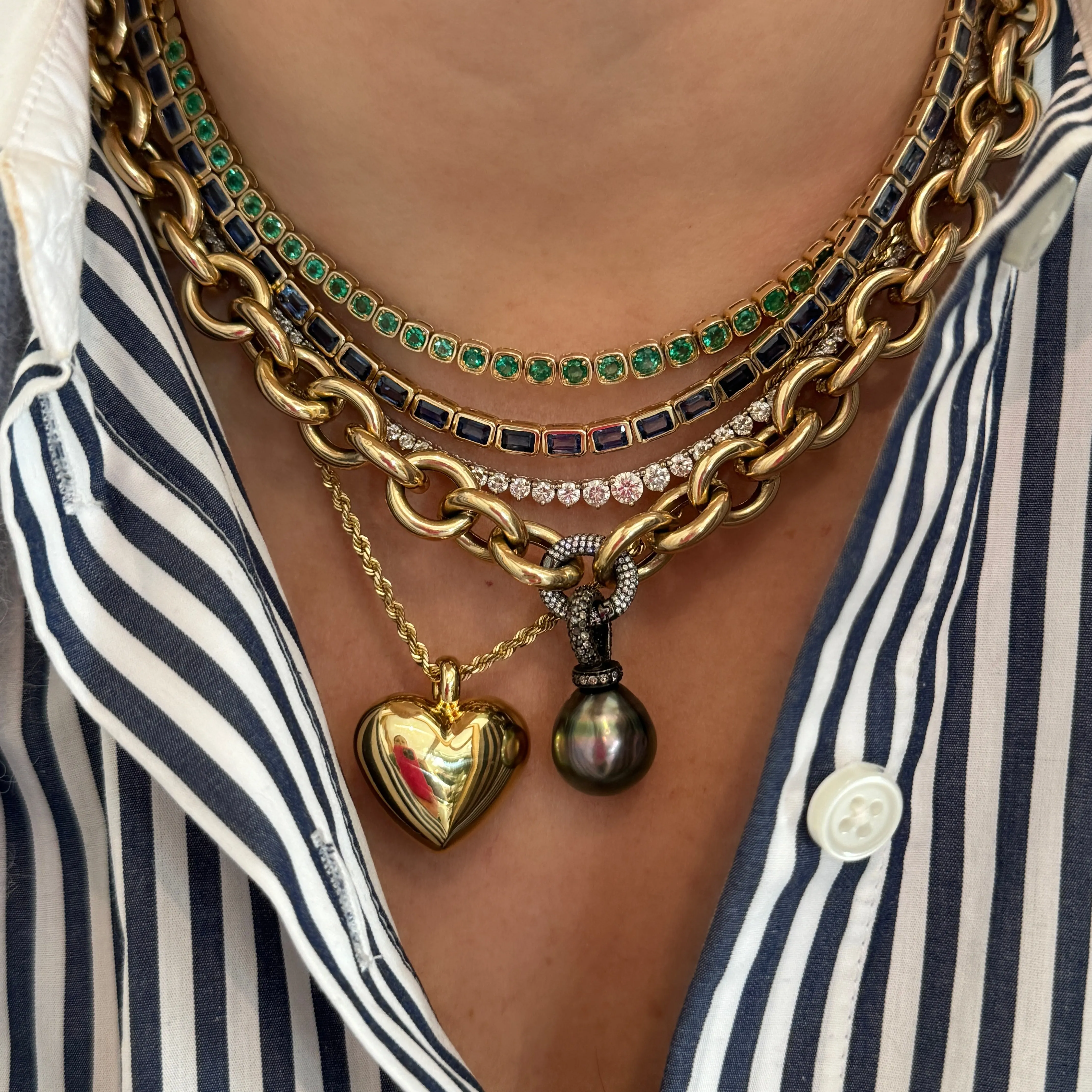 XL Helium Pendant Necklace