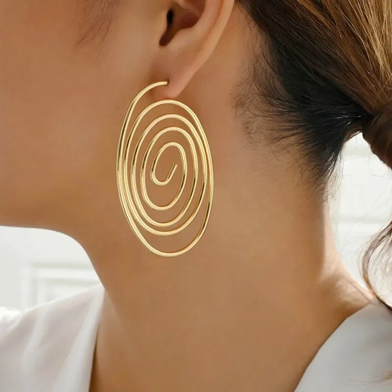 Yawi Swirl Hoops