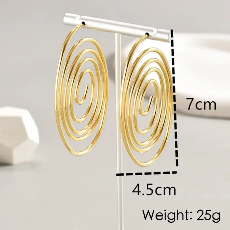 Yawi Swirl Hoops